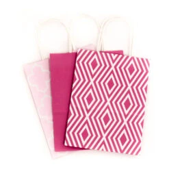 Hallmark 10.7" 12-Pack Assorted Kraft Paper Gift Bags -Hallmark Decoration Store 10.7 Prints and Solids 12Pack Assorted Gift Bags 5EGB6051 06