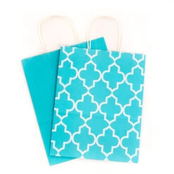 Hallmark 12.5" 12-Pack Assorted Kraft Paper Gift Bags -Hallmark Decoration Store 12.5 Prints and Solids 12Pack Assorted Gift Bags 5EGB6049 05