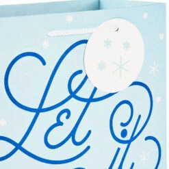 Hallmark Let It Snow 8-Pack Holiday Gift Bags, Assorted Sizes And Designs 12 Hallmark Let It Snow 8-Pack Holiday Gift Bags, Assorted Sizes And Designs -Hallmark Decoration Store 8 Pack Assorted Holiday Gift Bags XGB1403 05