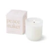 Paddywax Enneagram Peacemaker Lavender And Sage Jar Candle, 6 Oz. -Hallmark Decoration Store 9 Peacemaker White Glass Jar Candle EN0609 01