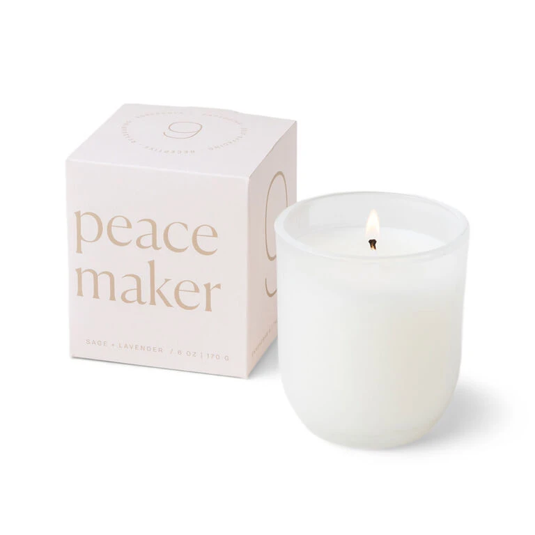 Paddywax Enneagram Peacemaker Lavender And Sage Jar Candle, 6 Oz. 3 Paddywax Enneagram Peacemaker Lavender And Sage Jar Candle, 6 Oz.