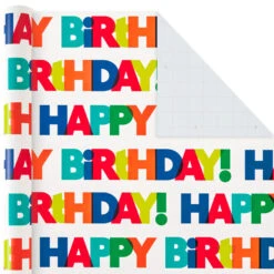 Hallmark All Occasions Wrapping Paper Rolls, 6 Pack -Hallmark Decoration Store All Occasions Wrapping Paper Rolls 6 Pack 5JXW1745 09