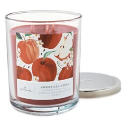 Hallmark Sweet Red Apple 3-Wick Jar Candle, 16 Oz. -Hallmark Decoration Store Apple Grove 3Wick Jar Candle 1BGC1080 03