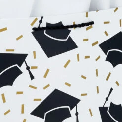Hallmark 13" Assorted Grad Designs 3-Pack Large Gift Bags With Tissue Paper 11 Hallmark 13" Assorted Grad Designs 3-Pack Large Gift Bags With Tissue Paper -Hallmark Decoration Store Assorted Grad Designs 3Pack Large Gift Bags With Tissue Paper 5GBC1015 04