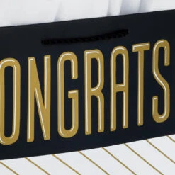 Hallmark 13" Assorted Grad Designs 3-Pack Large Gift Bags With Tissue Paper 12 Hallmark 13" Assorted Grad Designs 3-Pack Large Gift Bags With Tissue Paper -Hallmark Decoration Store Assorted Grad Designs 3Pack Large Gift Bags With Tissue Paper 5GBC1015 05