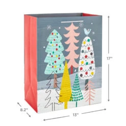 Hallmark 17" Assorted Mod Designs 3-Pack XXL Christmas Gift Bags -Hallmark Decoration Store Assorted XXL Mod Designs Christmas Gift Bags 5XGB1400 03