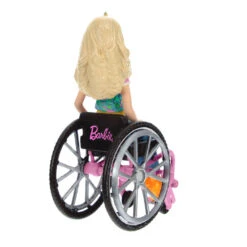 Hallmark Barbie™ Fashionista With Wheelchair Ornament 13 Hallmark Barbie™ Fashionista With Wheelchair Ornament -Hallmark Decoration Store Barbie in Wheelchair Keepsake Ornament 1999QXI7017 06
