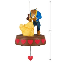 Hallmark Disney Beauty And The Beast Fairy-Tale First Dance Ornament 10 Hallmark Disney Beauty And The Beast Fairy-Tale First Dance Ornament -Hallmark Decoration Store Beauty and the Beast Dancing Keepsake Ornament 2499QXD6697 03