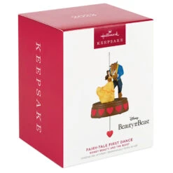 Hallmark Disney Beauty And The Beast Fairy-Tale First Dance Ornament 11 Hallmark Disney Beauty And The Beast Fairy-Tale First Dance Ornament -Hallmark Decoration Store Beauty and the Beast Dancing Keepsake Ornament 2499QXD6697 04
