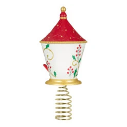 Hallmark Mini The Beauty Of Birds Christmas Tree Topper And Tree Skirt, Set Of 2 -Hallmark Decoration Store Beauty of Birds Mini Keepsake Tree Skirt and Topper 2599QSB6239 07