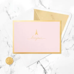 Hallmark Bonjour Eiffel Tower 3D Pop-Up Hello Card -Hallmark Decoration Store Bonjour Eiffel Tower 3D PopUp Hello Card 1299LAD9664 06