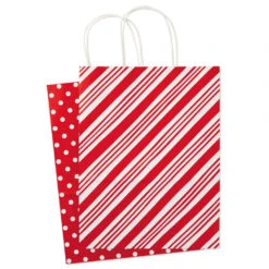Hallmark 13" Bright Fun 12-Pack Assorted Christmas Gift Bags -Hallmark Decoration Store Bright Fun 12 Assorted Large Christmas Gift Bags 5XGB2812 10