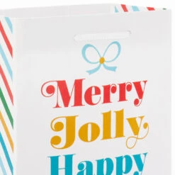 Hallmark Bright Wishes 8-Pack Christmas Gift Bags, Assorted Sizes And Designs -Hallmark Decoration Store Bright Wishes Assortment Christmas Gift Bags 5XGB1447 06