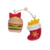 Hallmark Mini A Perfect Pairing Ornaments, Set Of 2 -Hallmark Decoration Store Burger and Fries Keepsake Ornaments 1499QXM9207 01
