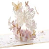 Hallmark Butterfly Bouquet Thankful For You 3D Pop-Up Thinking Of You Card -Hallmark Decoration Store Butterfly Flowers 3D PopUp Thinking of You Card 1299LAD9643 01