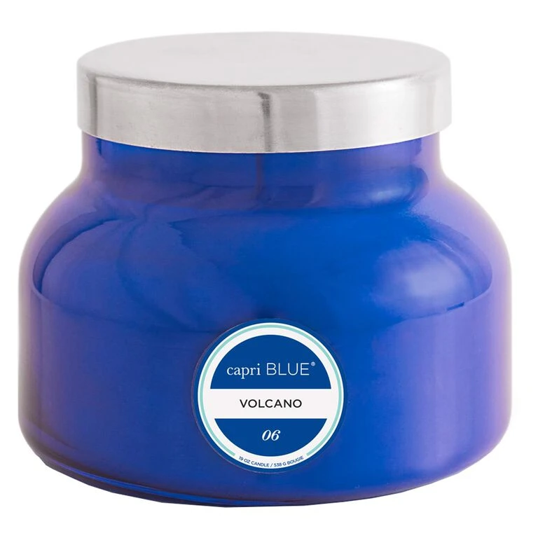 Capri Blue Volcano Blue Signature Jar Candle, 19 Oz. 3 Capri Blue Volcano Blue Signature Jar Candle, 19 Oz.