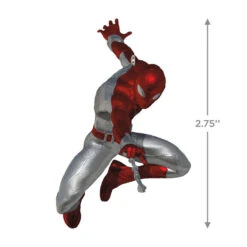 Hallmark Disney 100 Years Of Wonder Star Wars™ And Marvel Heroes Ornaments, Set Of 4 -Hallmark Decoration Store Chewie Grogu Black Panther Spiderman Keepsake Ornaments 5499QXI7447 11