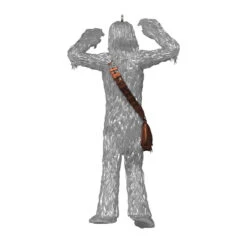 Hallmark Disney 100 Years Of Wonder Star Wars™ And Marvel Heroes Ornaments, Set Of 4 -Hallmark Decoration Store Chewie Grogu Black Panther Spiderman Keepsake Ornaments 5499QXI7447 14