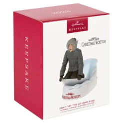 Hallmark National Lampoon's Christmas Vacation™ Don't Try This At Home, Kids! Ornament With Light And Sound -Hallmark Decoration Store Christmas Vacation Clark on Sled Keepsake Ornament 2499QXI6269 04