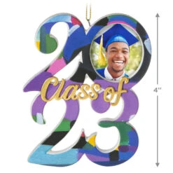 Hallmark Congrats, Grad! 2023 Ceramic Photo Frame Ornament 10 Hallmark Congrats, Grad! 2023 Ceramic Photo Frame Ornament -Hallmark Decoration Store Class of 2023 Picture Frame Keepsake Ornament 1999QHX3089 03