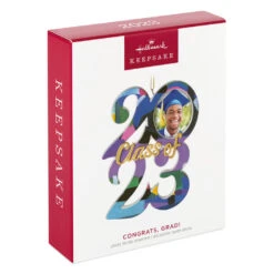 Hallmark Congrats, Grad! 2023 Ceramic Photo Frame Ornament 11 Hallmark Congrats, Grad! 2023 Ceramic Photo Frame Ornament -Hallmark Decoration Store Class of 2023 Picture Frame Keepsake Ornament 1999QHX3089 04