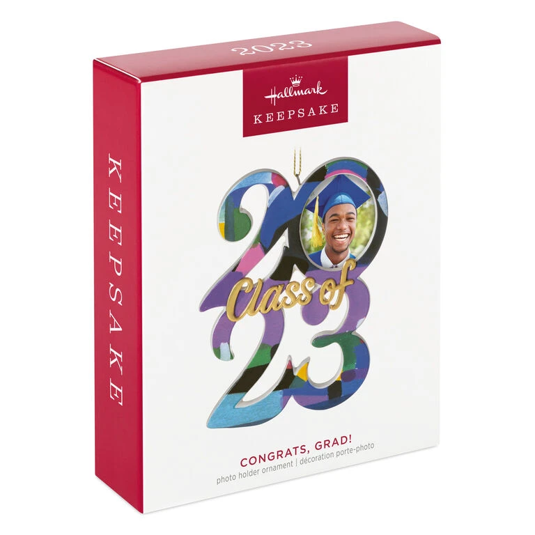 Hallmark Congrats, Grad! 2023 Ceramic Photo Frame Ornament 6 Hallmark Congrats, Grad! 2023 Ceramic Photo Frame Ornament - Image 4