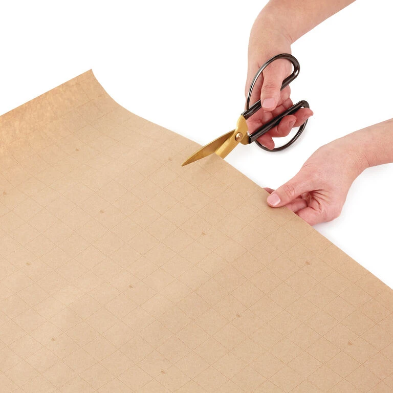 Hallmark Colorful Christmas 4-Pack Kraft Wrapping Paper Assortment, 88 Sq. Ft. - Image 3