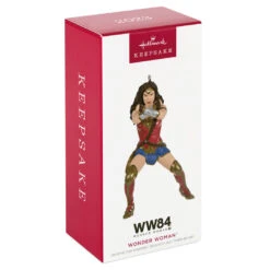 Hallmark DC™ Wonder Woman™ Ornament -Hallmark Decoration Store DC Comics Wonder Woman Keepsake Ornament 1999QXI6119 04
