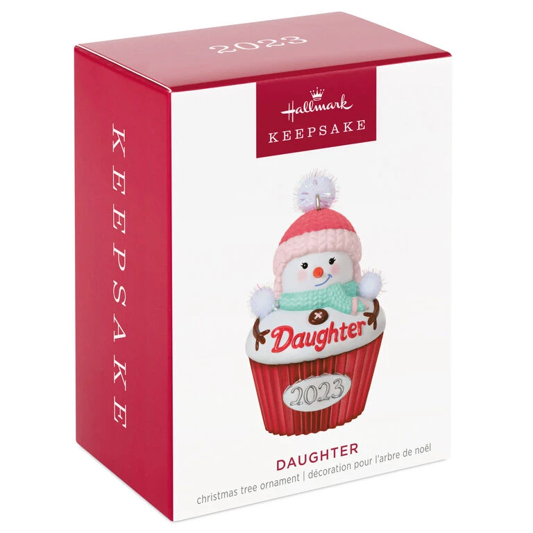 Hallmark Daughter Cupcake 2023 Ornament 6 Hallmark Daughter Cupcake 2023 Ornament - Image 4
