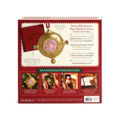 Demdaco Santa's Kindness Ornament And Journal, Set Of 2 -Hallmark Decoration Store Demdaco Santas Kindness Ornament and Journal 2020230445 04