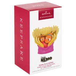 Hallmark Disney/Pixar Finding Nemo 20th Anniversary Marlin & Nemo Ornament 11 Hallmark Disney/Pixar Finding Nemo 20th Anniversary Marlin & Nemo Ornament -Hallmark Decoration Store DisneyPixar Nemo and Marlin Keepsake Ornament 2199QXD6607 04