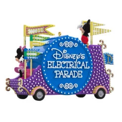 Hallmark Disney Mickey Mouse Disney's Electrical Parade Musical Ornament With Light -Hallmark Decoration Store Disneys Electrical Parade Float Keepsake Ornament 2999QXD6729 06