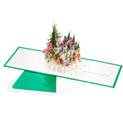 Hallmark Dr. Seuss™ How The Grinch Stole Christmas!™ Wreath 3D Pop-Up Christmas Card -Hallmark Decoration Store Dr. Seuss Grinch 3D PopUp Christmas Card 1499IXC7132 02