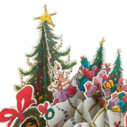 Hallmark Dr. Seuss™ How The Grinch Stole Christmas!™ Wreath 3D Pop-Up Christmas Card -Hallmark Decoration Store Dr. Seuss Grinch 3D PopUp Christmas Card 1499IXC7132 04