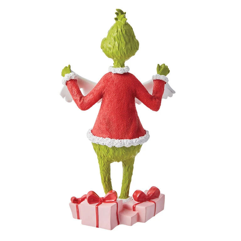 Enesco Dr. Seuss The Grinch Merry Collection Figurine, 8.87" 4 Enesco Dr. Seuss The Grinch Merry Collection Figurine, 8.87" - Image 2