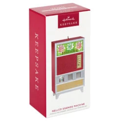 Hallmark Nellco Eggnog Machine Musical Ornament With Light -Hallmark Decoration Store Eggnog Vending Machine Keepsake Ornament 2599QGO2649 04