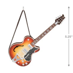 Hallmark Lookin' Out My Back Door Guitar Musical Ornament 10 Hallmark Lookin' Out My Back Door Guitar Musical Ornament -Hallmark Decoration Store Electric Guitar Keepsake Ornament 2099QGO2629 03