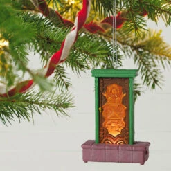 Hallmark Disney Encanto We Don't Talk About Bruno Musical Ornament With Light -Hallmark Decoration Store Encanto Brunos Door Keepsake Ornament 2499QXD6639 02