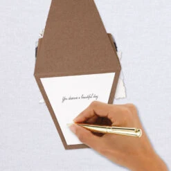 Hallmark Flower Bouquet Beautiful Day Birthday Card 15 Hallmark Flower Bouquet Beautiful Day Birthday Card -Hallmark Decoration Store Floral Bouquet Displayable Birthday Card 1299LAD9483 06