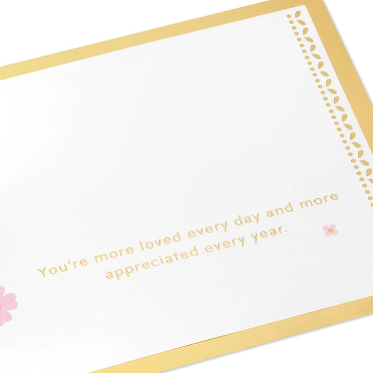 Hallmark Love And Appreciation Flower Bouquet 3D Pop-Up Love Card 5 Hallmark Love And Appreciation Flower Bouquet 3D Pop-Up Love Card - Image 3