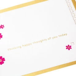 Hallmark Happy Thoughts Flower Bouquet 3D Pop-Up Thinking Of You Card 16 Hallmark Happy Thoughts Flower Bouquet 3D Pop-Up Thinking Of You Card -Hallmark Decoration Store Flower Bouquet 3D PopUp Thinking of You Card 1299LAD9644 05