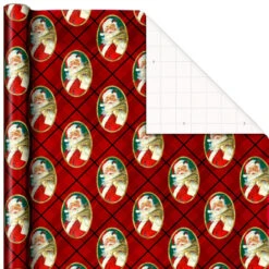 Hallmark Traditional 3-Pack Foil Christmas Wrapping Paper Assortment, 60 Sq. Ft. -Hallmark Decoration Store Foil Christmas Wrapping Paper Assortment 5JXW1065 04