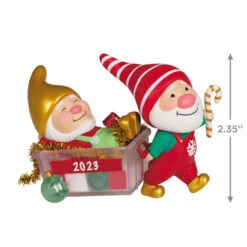 Hallmark Gnome For Christmas Special Edition 2023 Ornament 10 Hallmark Gnome For Christmas Special Edition 2023 Ornament -Hallmark Decoration Store Gnomes With Christmas Decorations Keepsake Ornament 2199QGO2817 03
