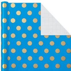 Hallmark Gold And Jewel Tones 3-Pack Wrapping Paper, 105 Sq. Ft. Total -Hallmark Decoration Store Gold and Jewel Tones 3Pack Wrapping Paper Rolls 5EWR6389 06