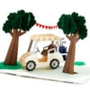 Hallmark Hope Your Day Is Good To A Tee Golf 3D Pop-Up Card 1 Hallmark Hope Your Day Is Good To A Tee Golf 3D Pop-Up Card -Hallmark Decoration Store Golf Cart Pun Good Day 3D PopUp Card 5RZH1304 01