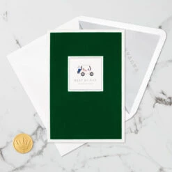 Hallmark Hope Your Day Is Good To A Tee Golf 3D Pop-Up Card -Hallmark Decoration Store Golf Cart Pun Good Day 3D PopUp Card 5RZH1304 06