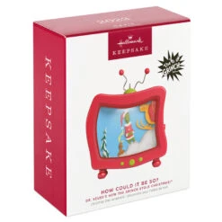 Hallmark Dr. Seuss's How The Grinch Stole Christmas!™ How Could It Be So? Ornament With Light And Sound -Hallmark Decoration Store Grinch Stole Christmas TV Keepsake Ornament 1999QXI7387 04