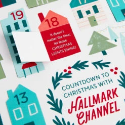 Hallmark Channel Countdown To Christmas Activity Calendar -Hallmark Decoration Store Hallmark Channel Countdown to Christmas Activity Calendar 1XKT3503 03