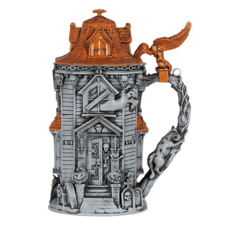 Hallmark Hoppy Halloween Beer Stein 2023 Ornament 3 Hallmark Hoppy Halloween Beer Stein 2023 Ornament
