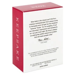 Hallmark Cute As A Button Special Edition Ornament 12 Hallmark Cute As A Button Special Edition Ornament -Hallmark Decoration Store Hamster on Button Sled Keepsake Ornament 1599QXE3317 05